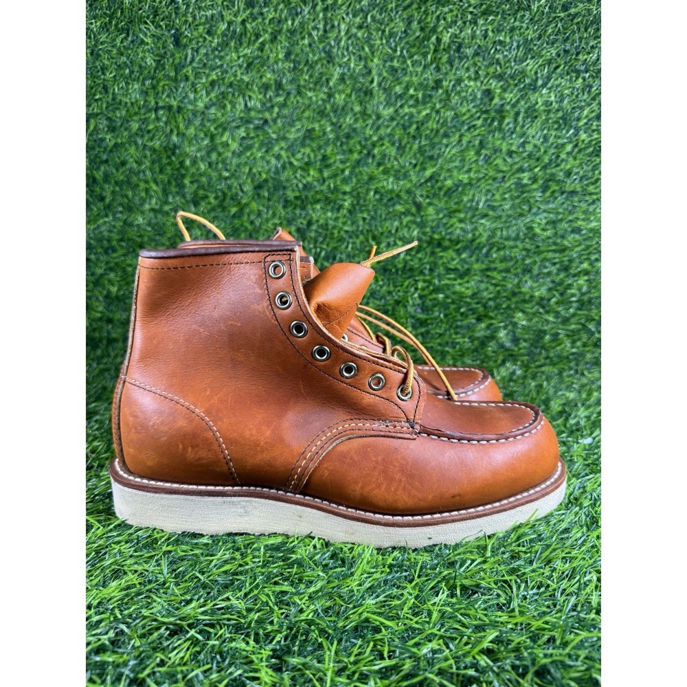 Red Wing 875 Classic Moc Toe 8 D Oro Legacy Heritage Boots Traction Tred Sole